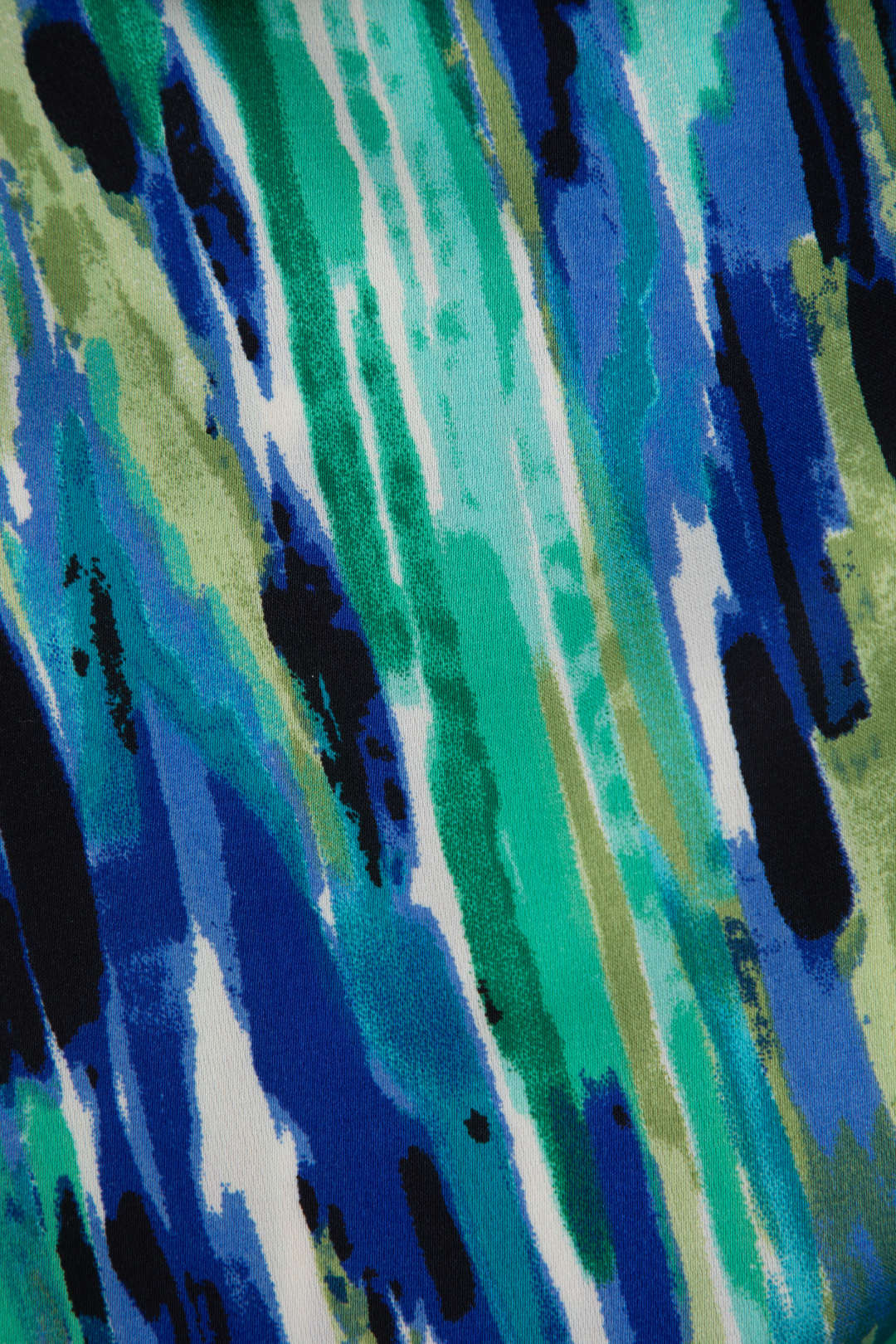 Inna Pantalon Droite à Imprimé Marbré Élégant