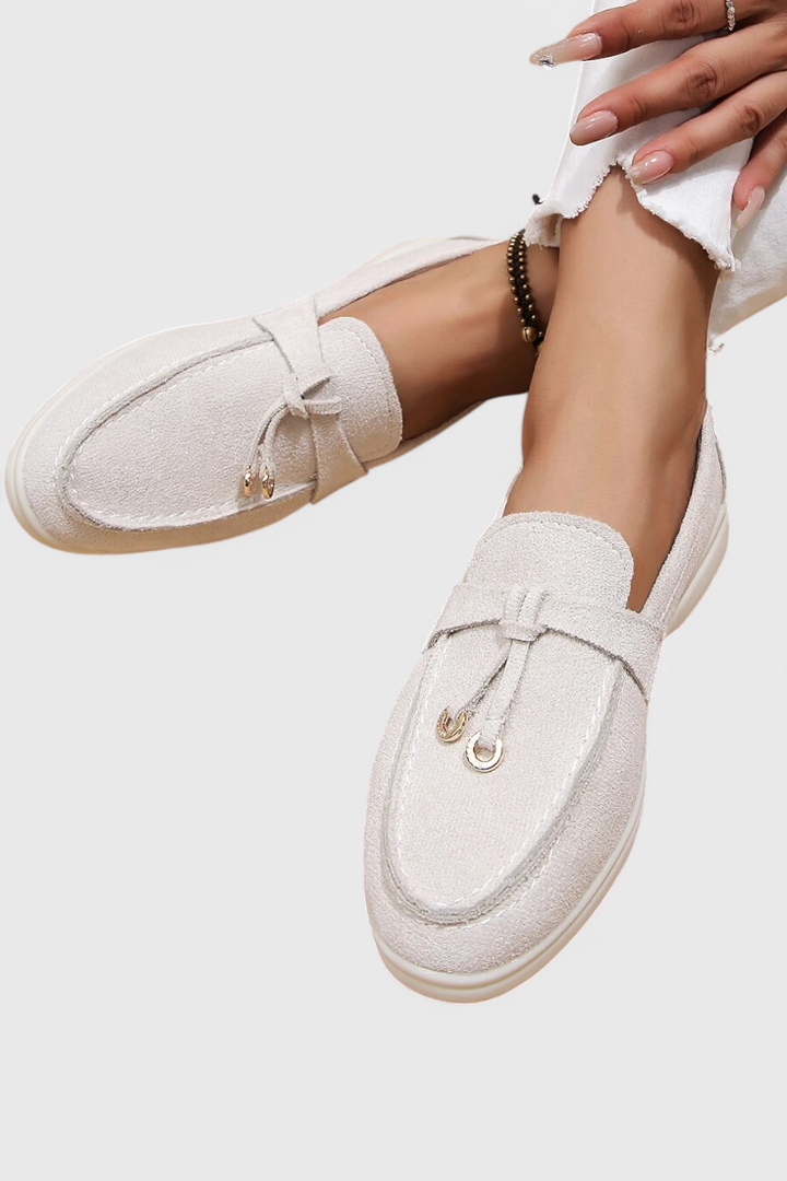 Coralie Mocassins Classiques en Similicuir Suédé