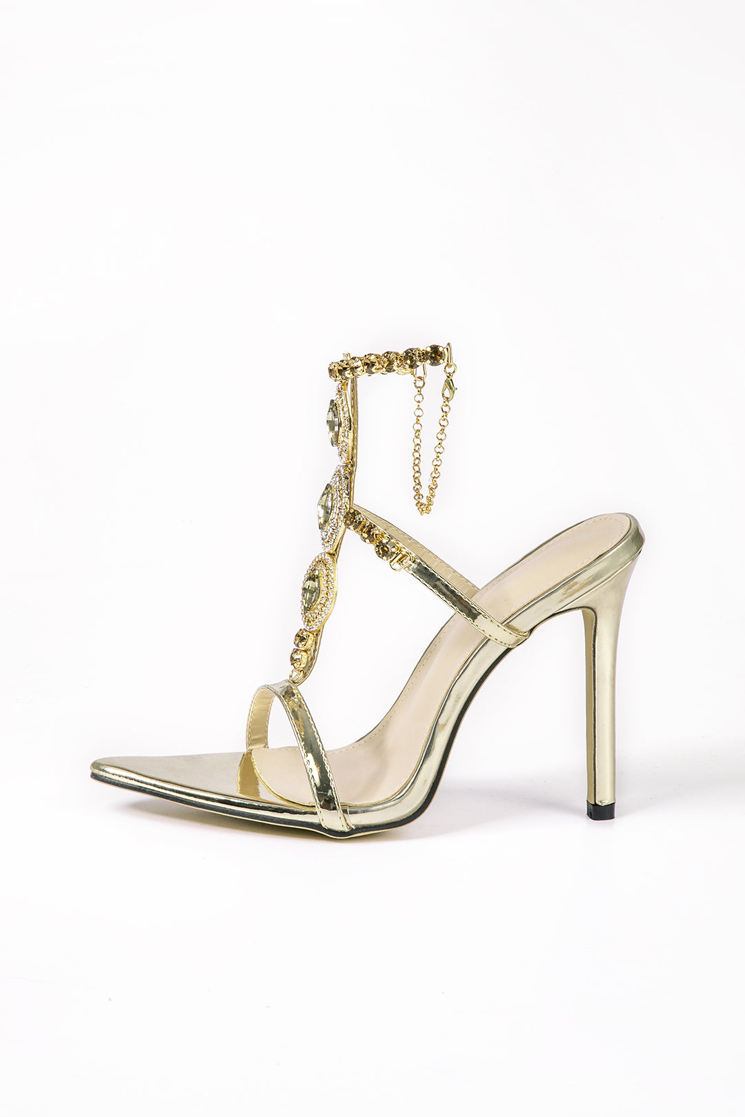 Escarpins à Talons avec Embout en Strass