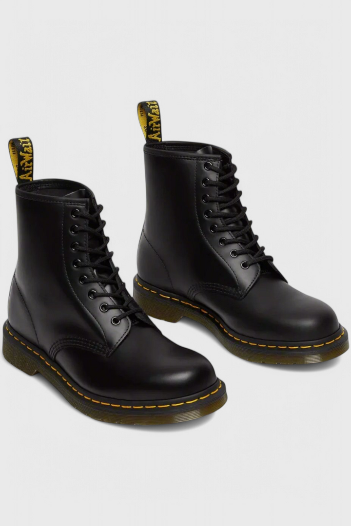 Addison Bottes Hautes à Lacets en Cuir Synthétique