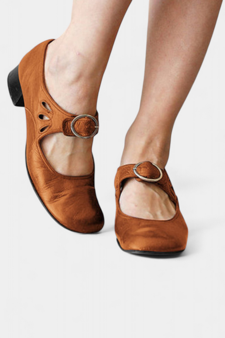 Rahel Sandales Orthopédiques à Semelle Rembourrée et Sangle Ajustable