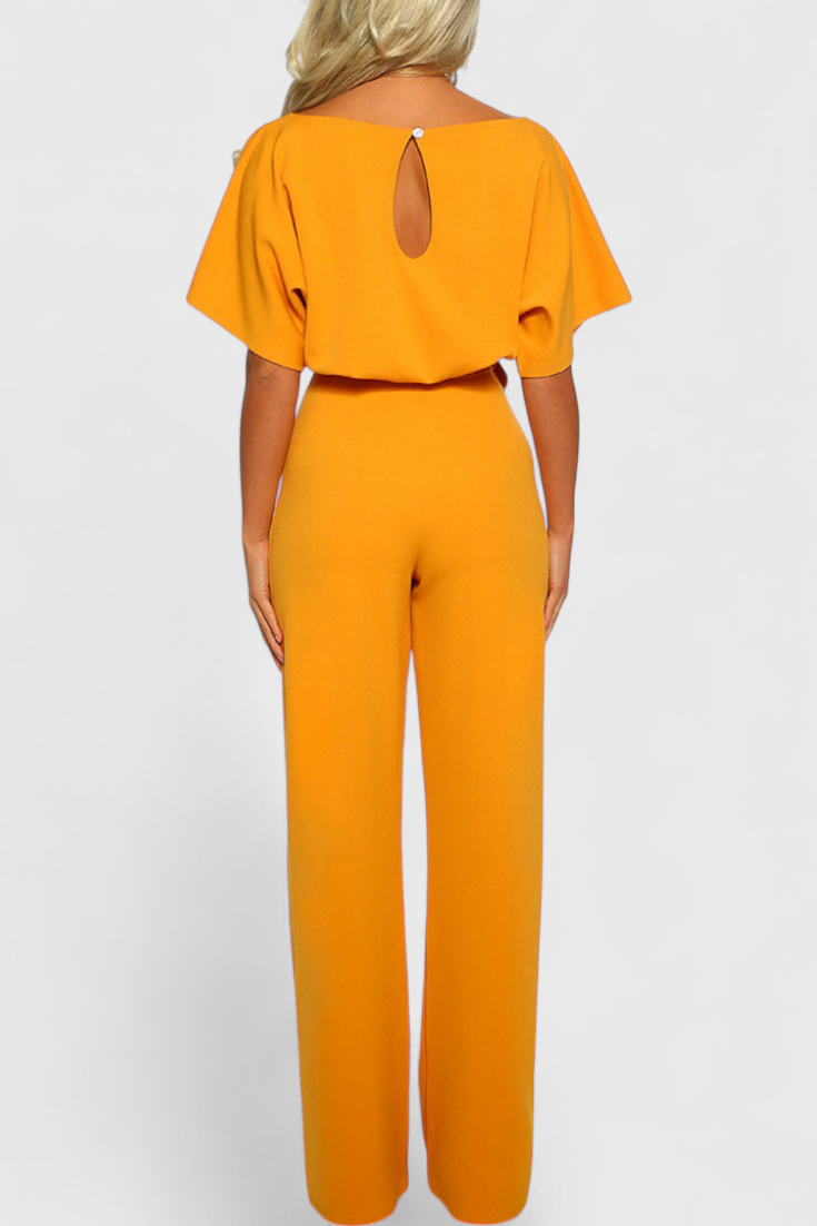 Evie Combinaison Fluide à Coupe Large et Silhouette Élégante