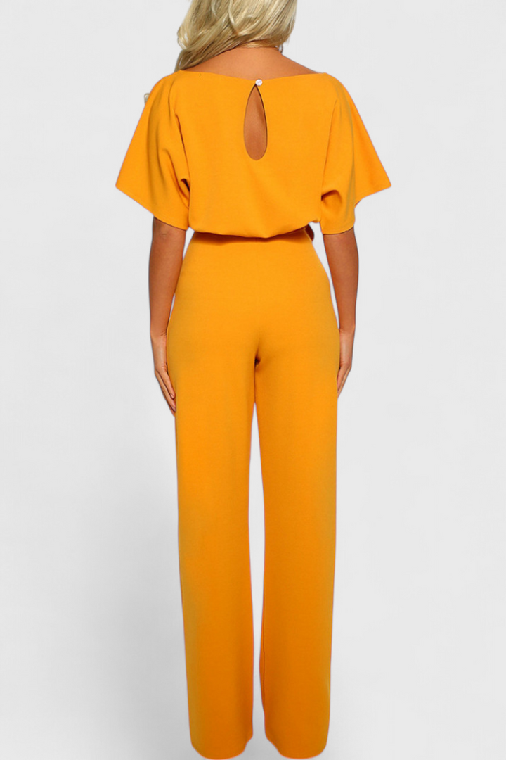 Evie Combinaison Fluide à Coupe Large et Silhouette Élégante