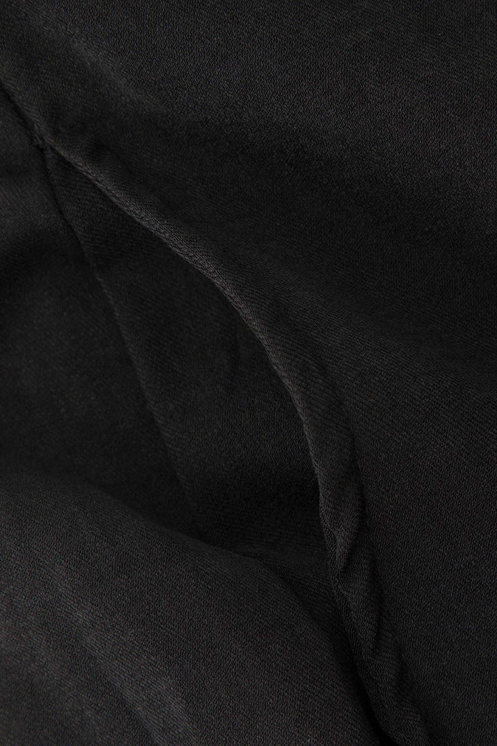 Oaklyn Pantalon Droit à Taille Enveloppante et Chute Fluide