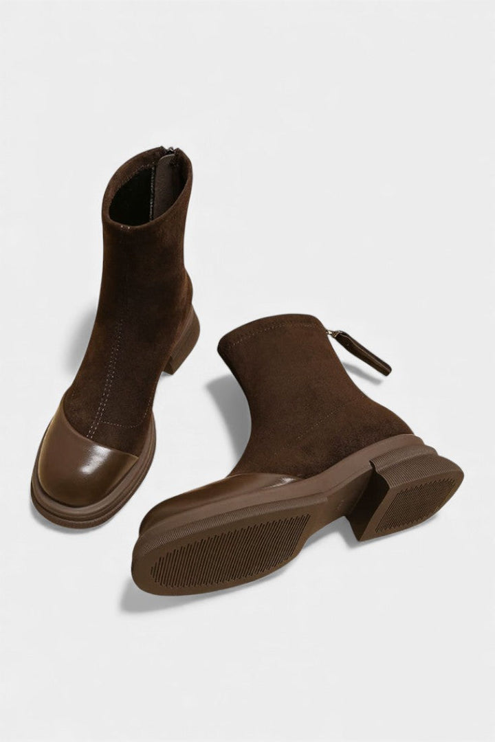 Britta Bottines à Semelle Épaisse et Détail Boucle