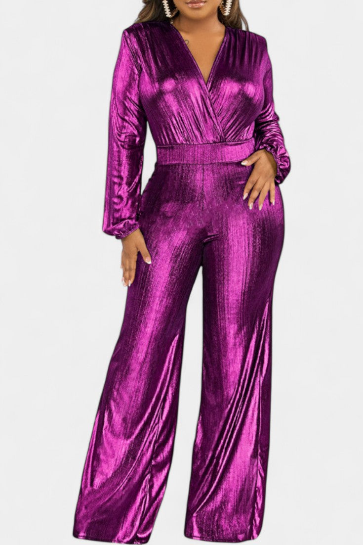 Papeete Combinaison Élégante à Décolleté Profond