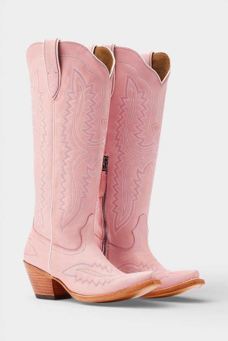 Zélie Bottes Western Vintage Brodées à Bout Pointu