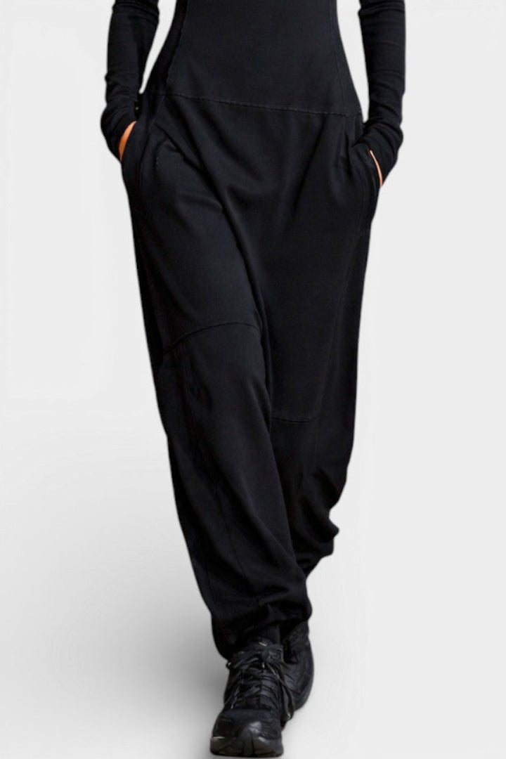 Mazarine Robe Maxi Ample à Col Montant Zippé