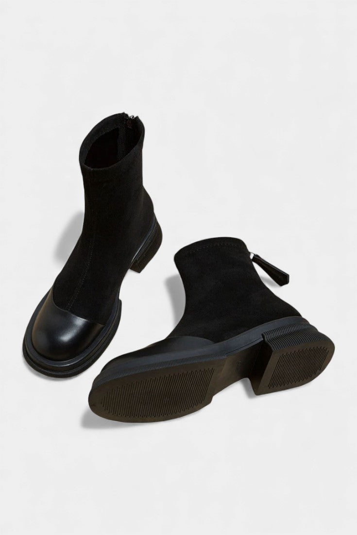 Britta Bottines à Semelle Épaisse et Détail Boucle