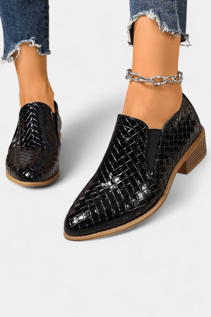 Evran Escarpins à Talon Bloc Confort Orthopédique