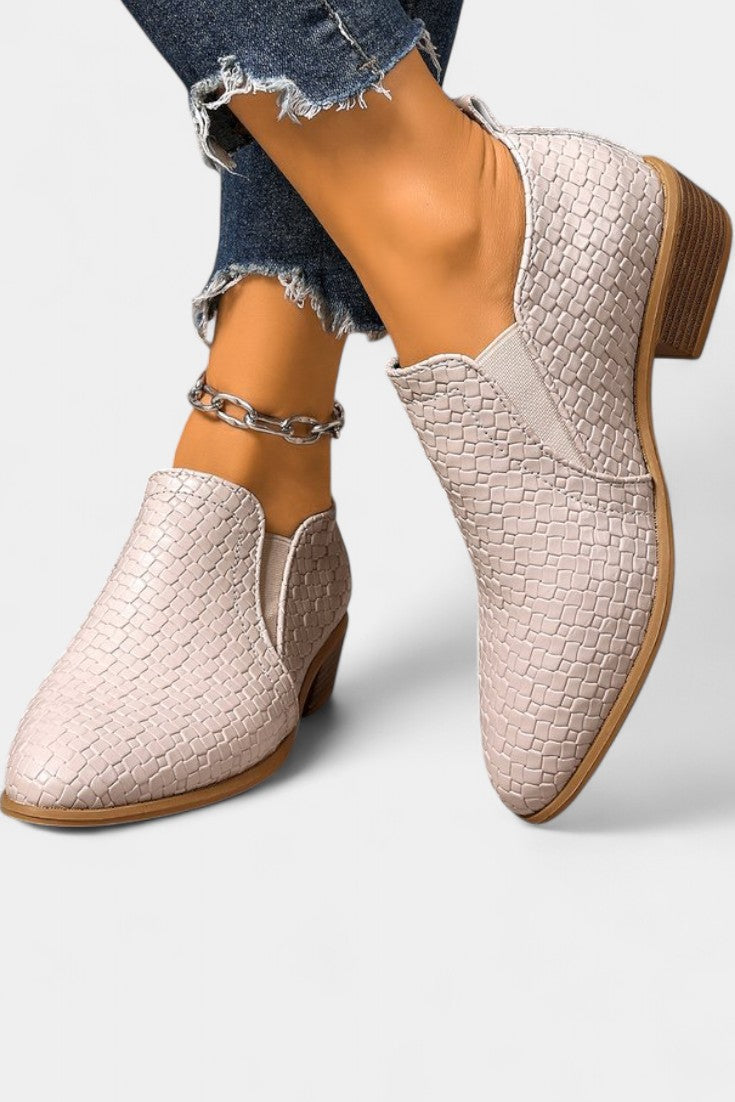 Evran Escarpins à Talon Bloc Confort Orthopédique