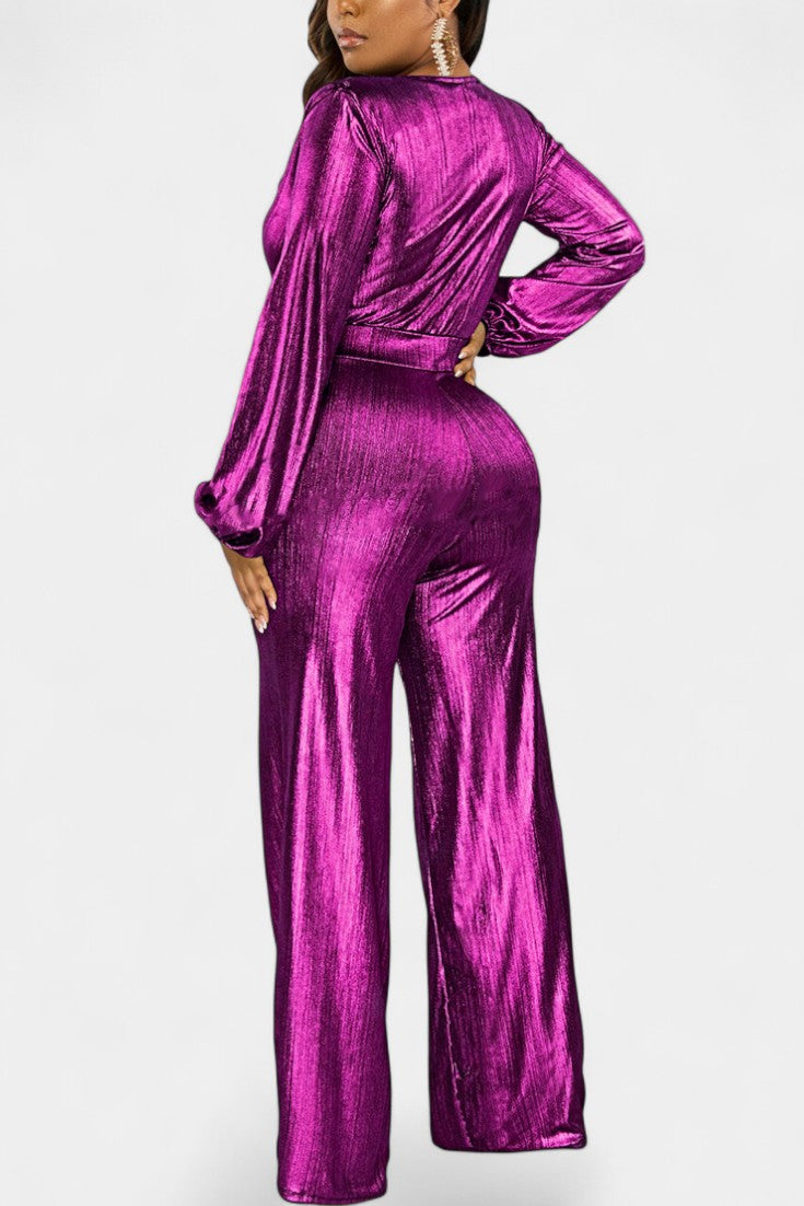 Papeete Combinaison Élégante à Décolleté Profond