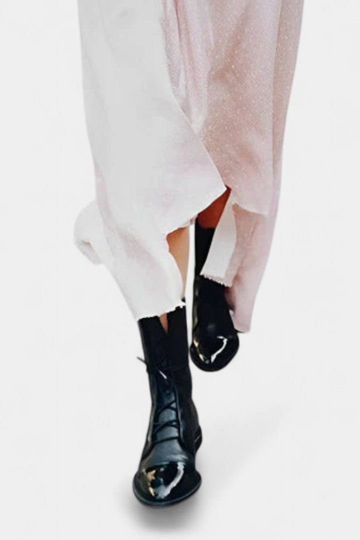 Isabella Bottes à Talons Élégantes et Confort Orthopédique