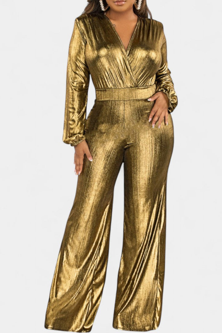 Papeete Combinaison Élégante à Décolleté Profond